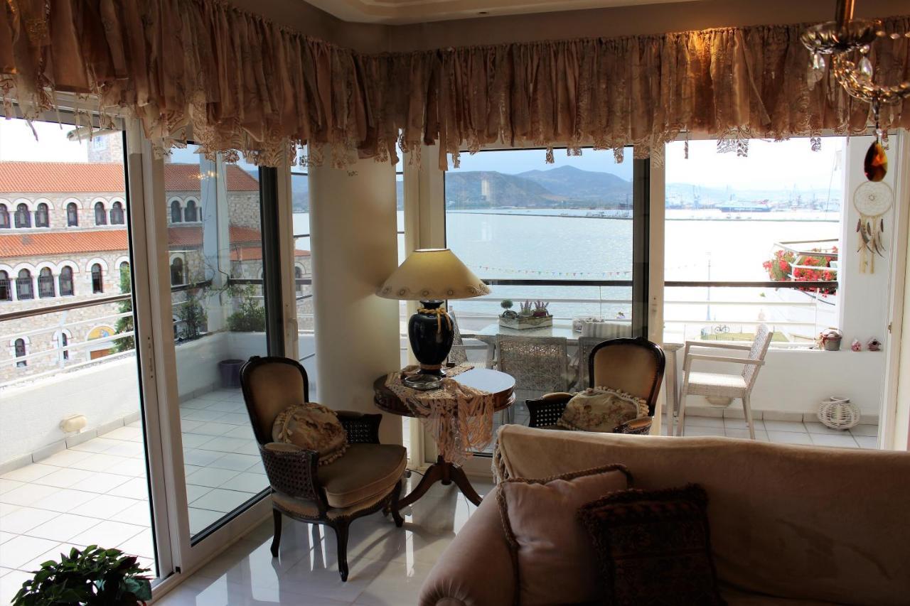 ヴォロスLuxury Sea Viewアパートメント エクステリア 写真
